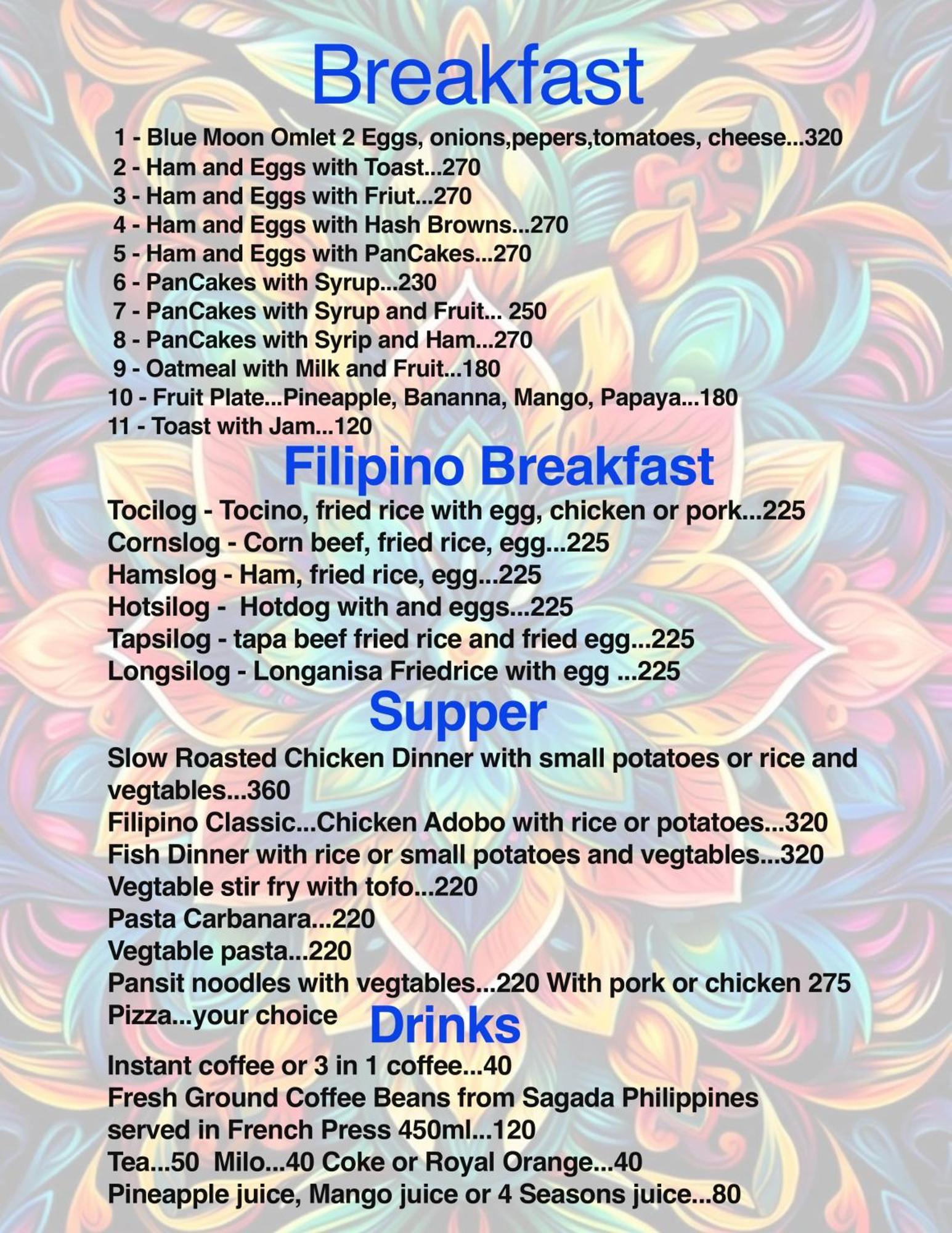 Blue Moon Cafe&guesthouse Puerto Princesa Extérieur photo